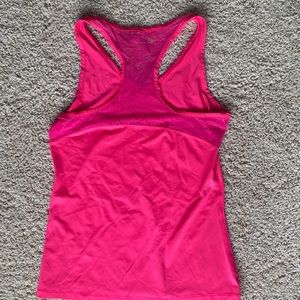 Medium Under Amour workout tank in pink